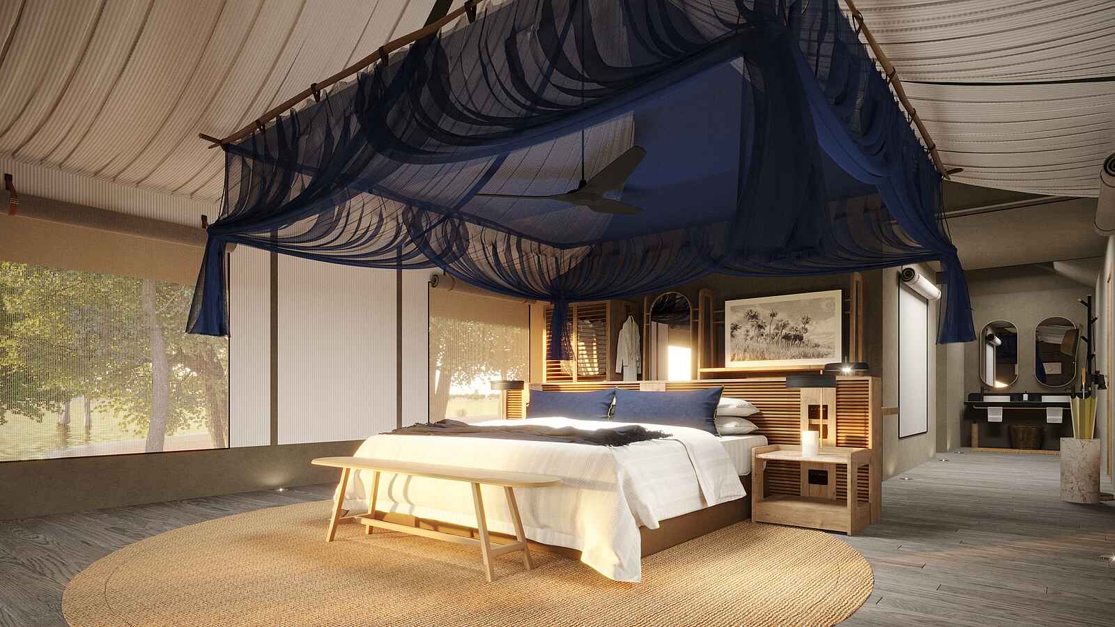 Xugana Island Lodge: Ein Gästezelt Xugana Island Lodge: Ein Gästezelt