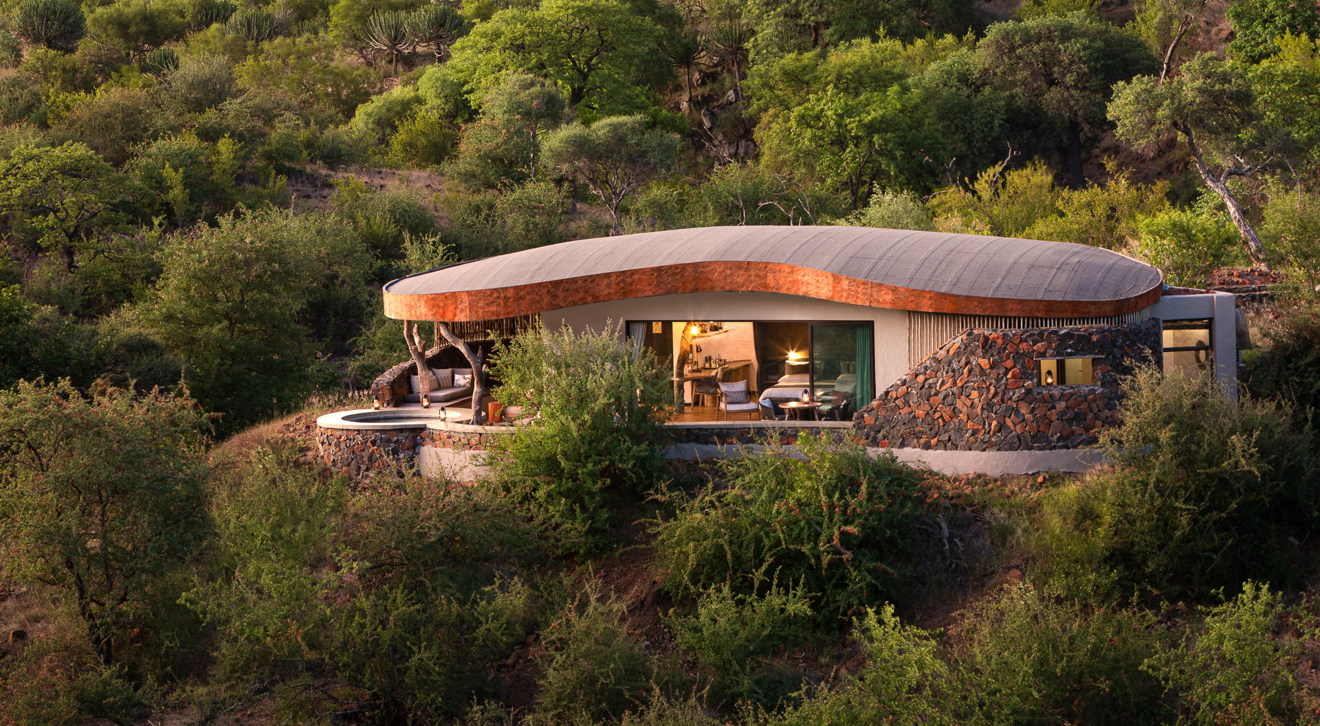 Mashatu Euphorbia Villas: Ansicht