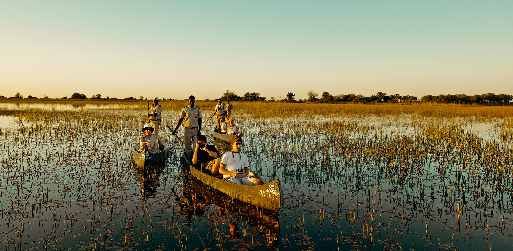 Camp Okavango: Mokoro-Ausflug