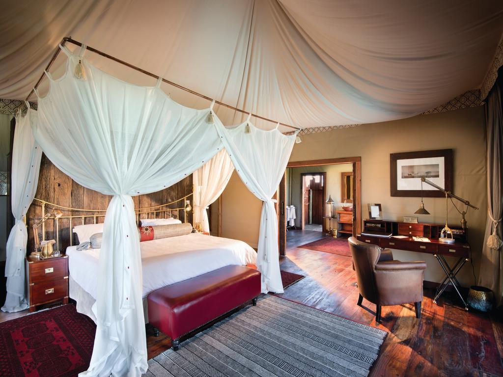 Duba Plains Suite: Gästezelt Doppelbett
