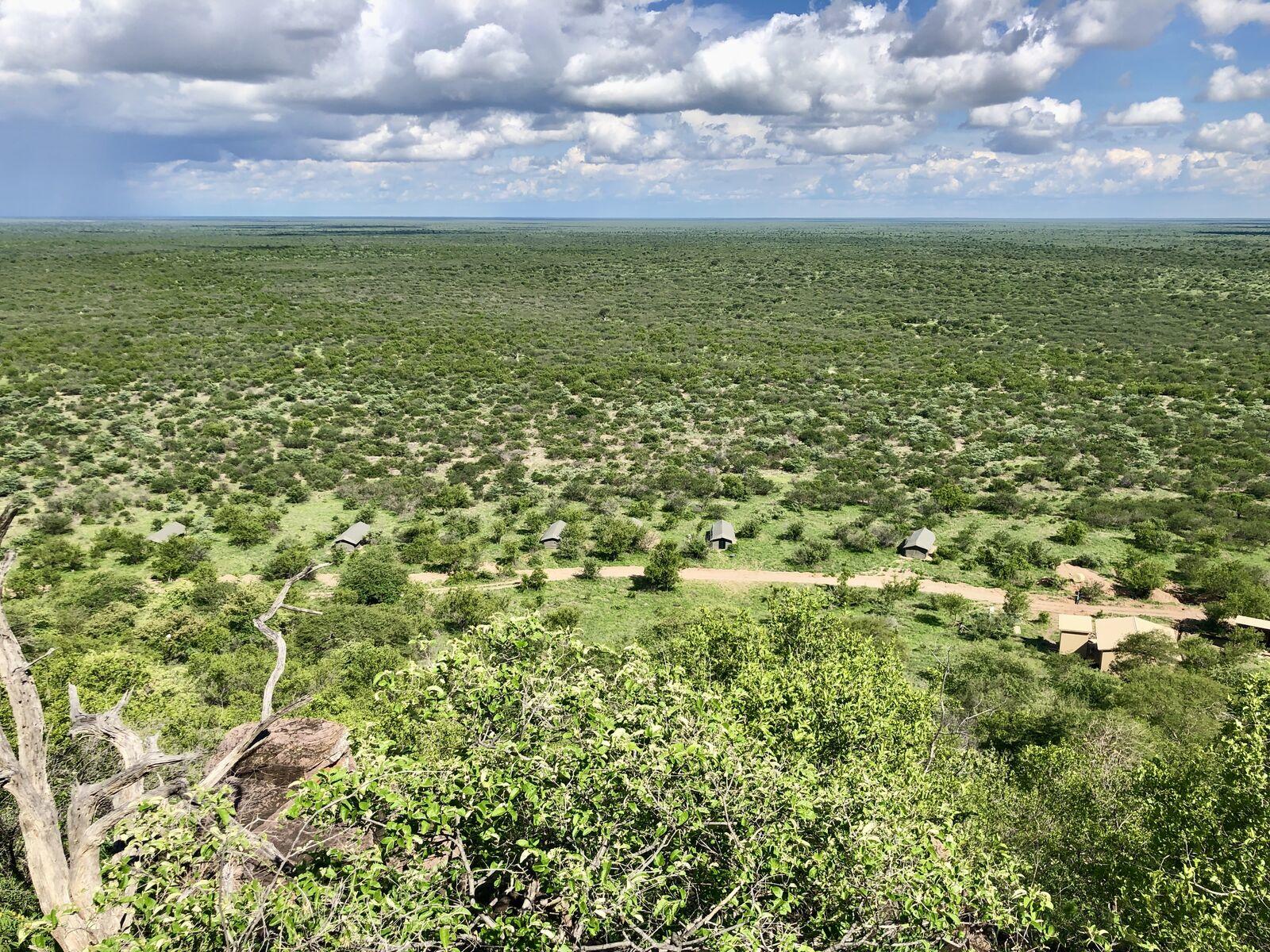 Great Tsau Hill Camp: Blick auf das Camp