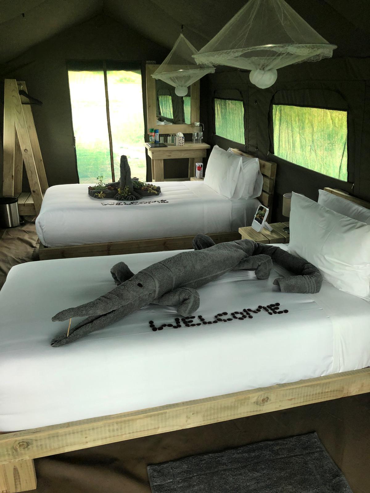 Great Tsau Hill Camp: Zeltinneres