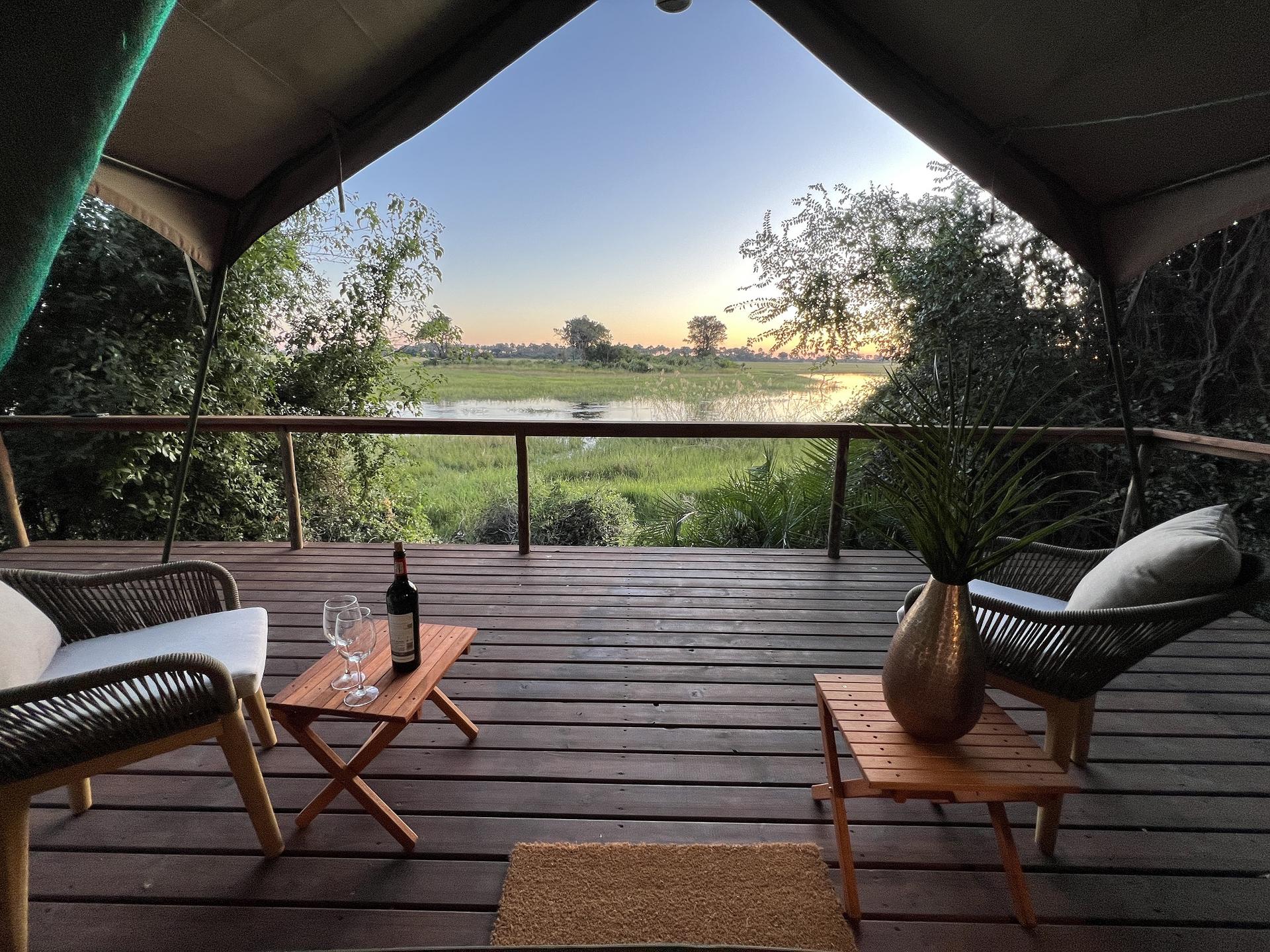 Kala Camp: Blick nach draußen