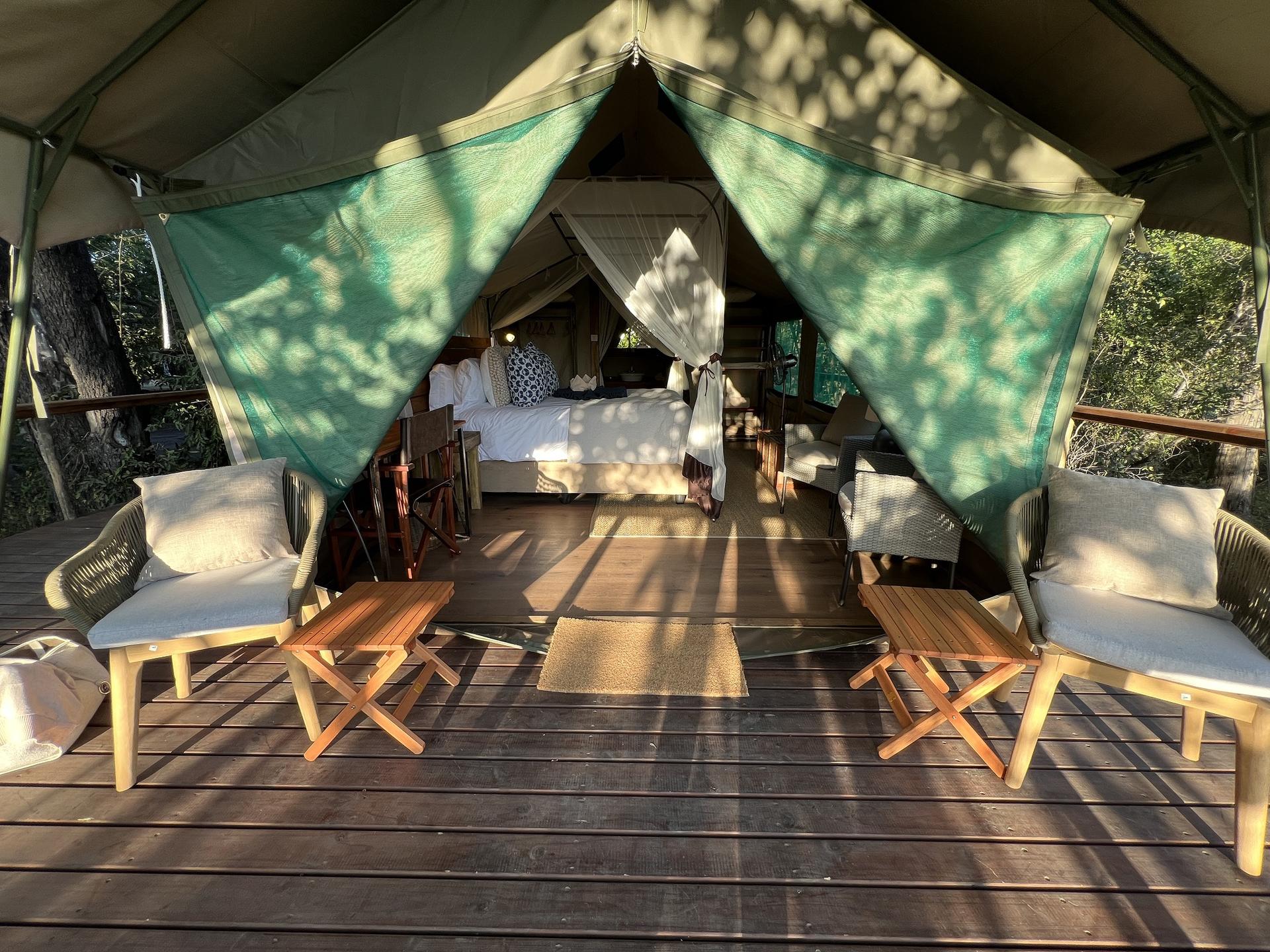 Kala Camp: Zeltinneres