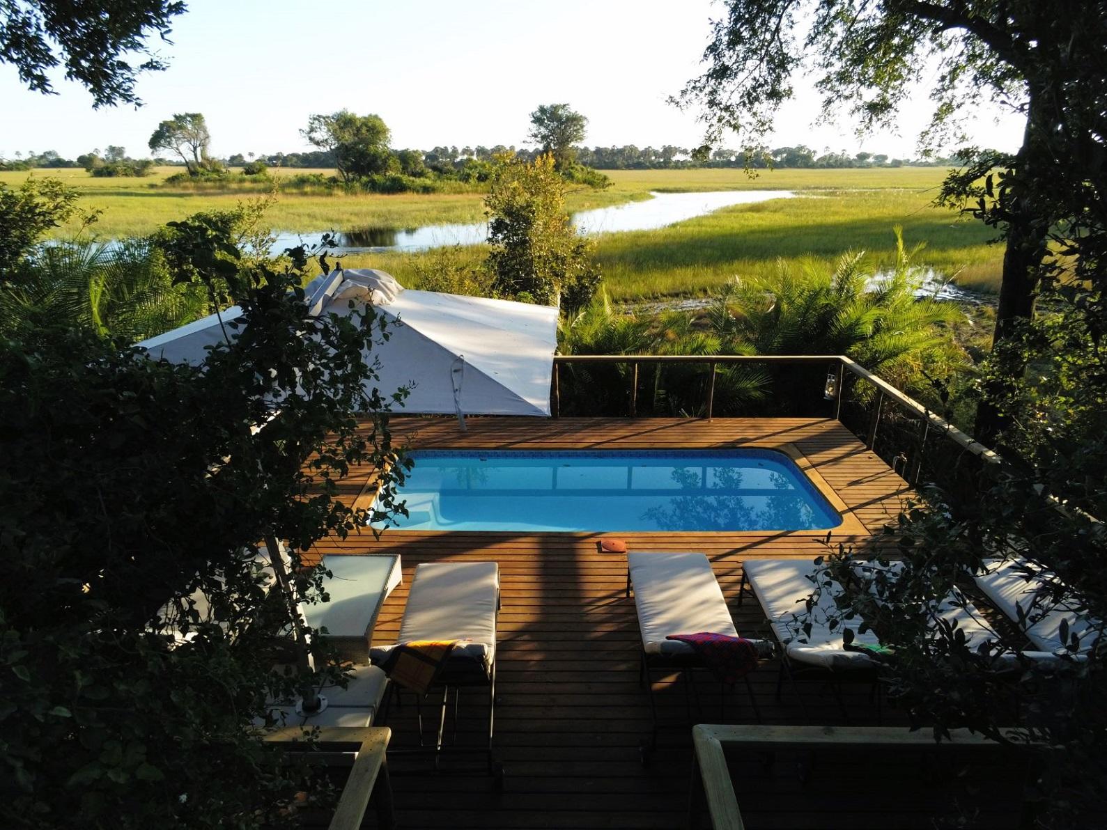 Kala Camp: Aussicht vom Pool