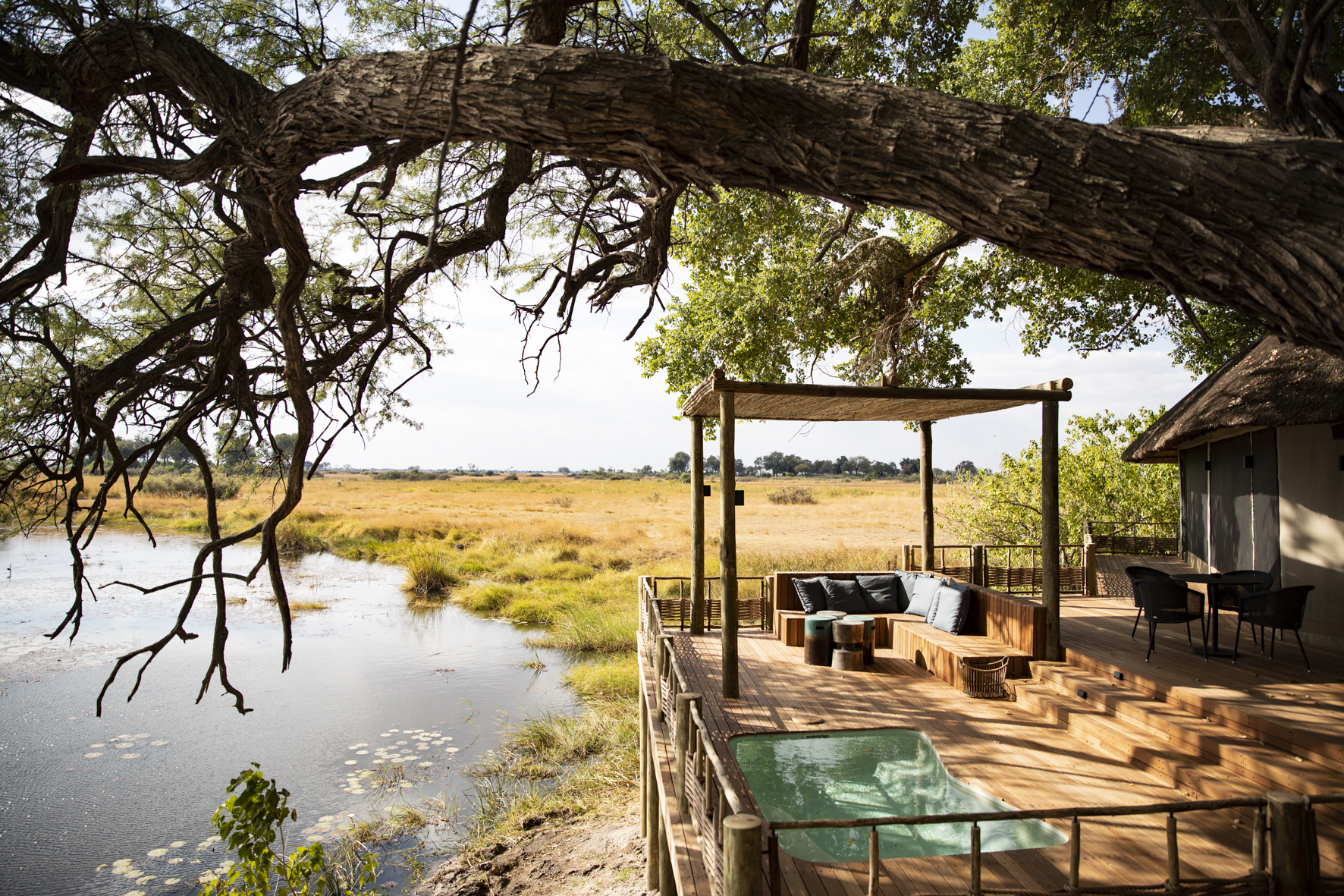 Botswana, Camp, King's Pool, Linyanti, Lodge, Safari, Plunge Pool, Suite, Afrikarma, Afrikarma Safaris, Afrikarma Safaris - Wildnis. Hautnah, afrikarma.de