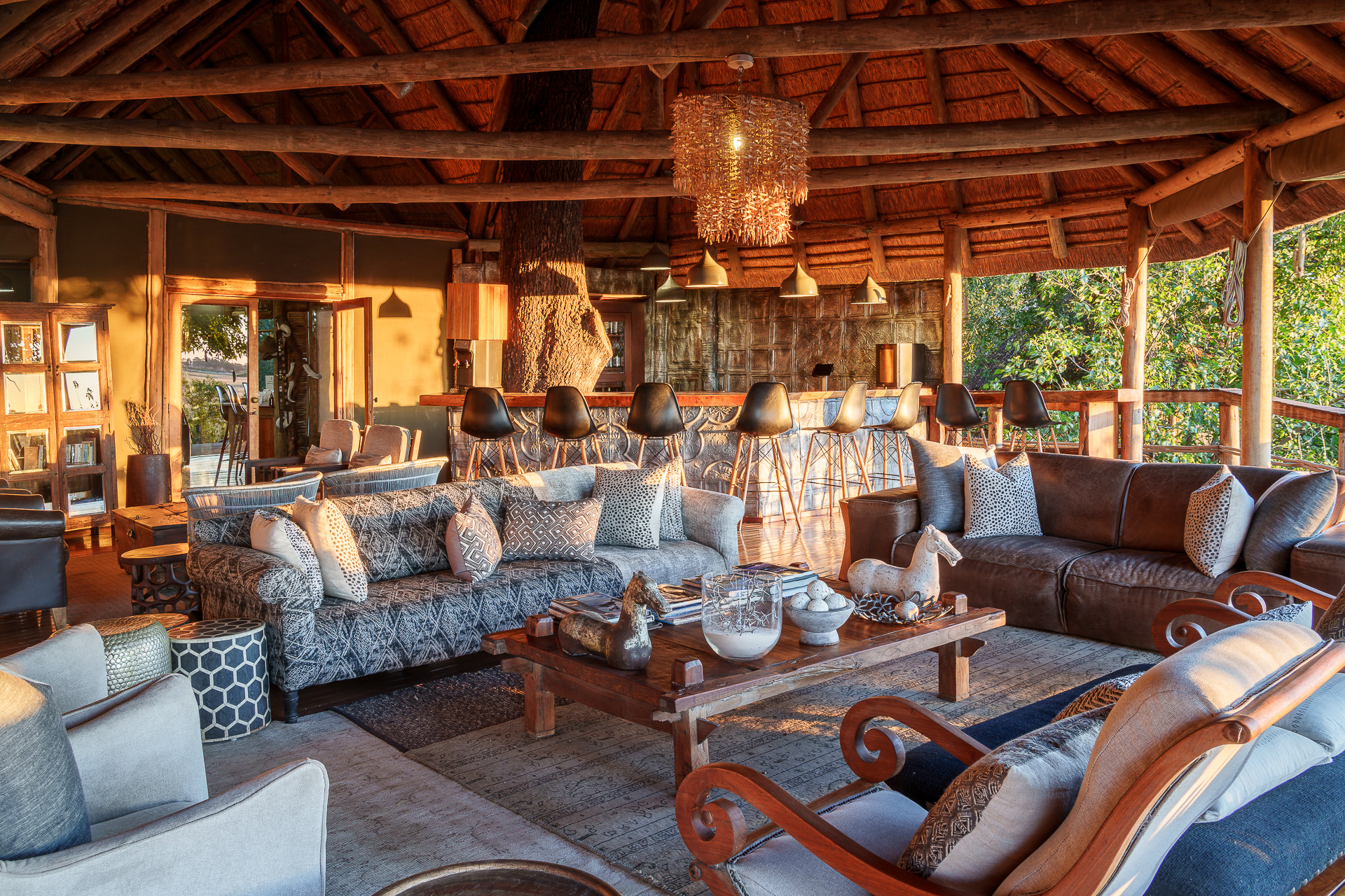 Kwetsani Camp: Gemeinschaftslounge