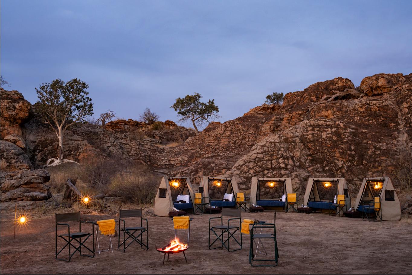 Mashatu Tent Camp: Sleep-Out Mashatu Tent Camp: Sleep-Out