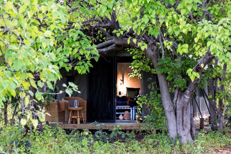 MmaTsebe Tented Camp: Zelt Ansicht MmaTsebe Tented Camp: Zelt Ansicht