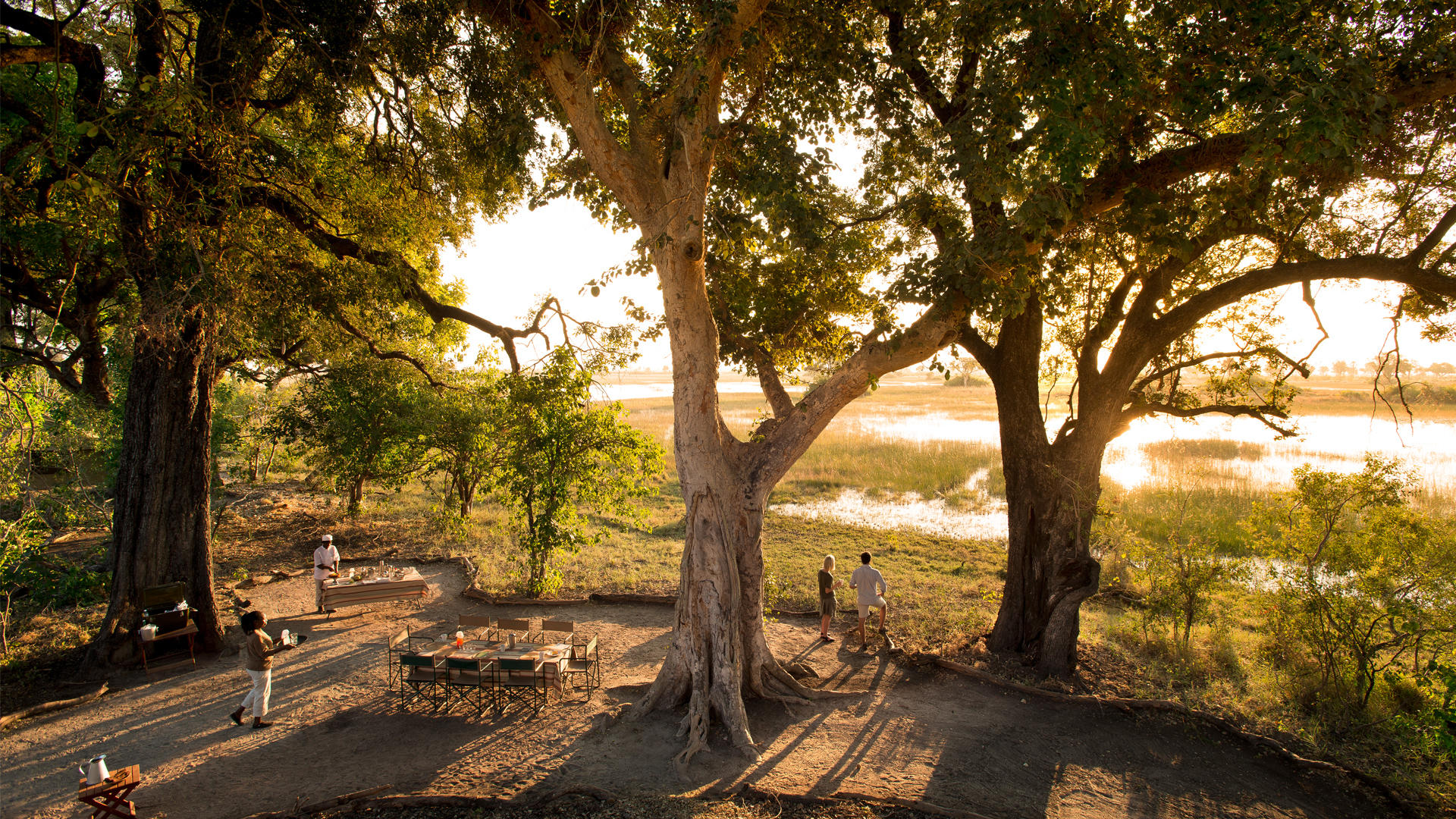 Nxabega Under Canvas Camp: Ausblick