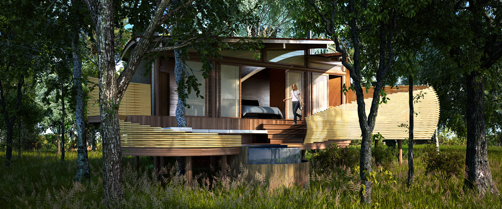 Sandibe Okavango Safari Lodge: Ein neues Cottage