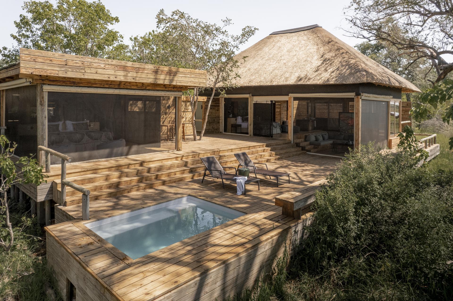 Vumbura Plains Camp: Family Room Private Pool Vumbura Plains Camp: Family Room Private Pool