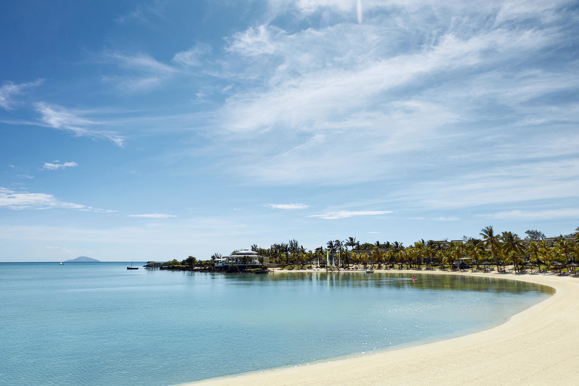 LUX Grand Gaube: Am Strand