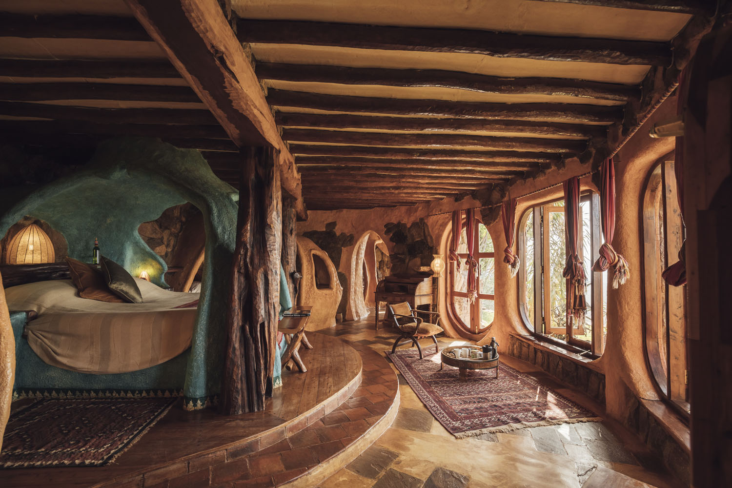 Ol Malo: Schlafzimmer Laikipia Plateau, Doppelbett, Gästezimmer, Afrikarma, Afrikarma Safaris, Afrikarma Safaris. Wildnis. Hautnah., Afrikarma.de