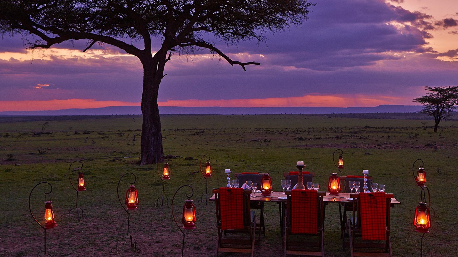 Masai Mara, Olare Mara Kempinski, Olare Motorogi Conservancy, Safari Camp, Bush Dinner, Afrikarma, Afrikarma Safaris, Afrikarma Safaris. Wildnis. Hautnah., Afrikarma.de