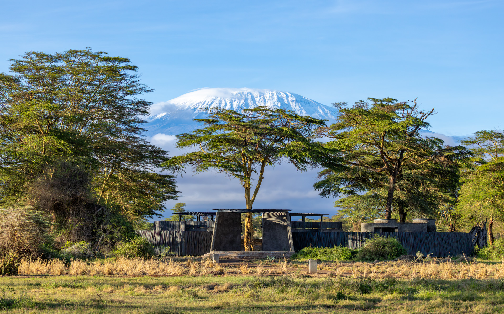 Angama Amboseli: Der Eingang zum Pool