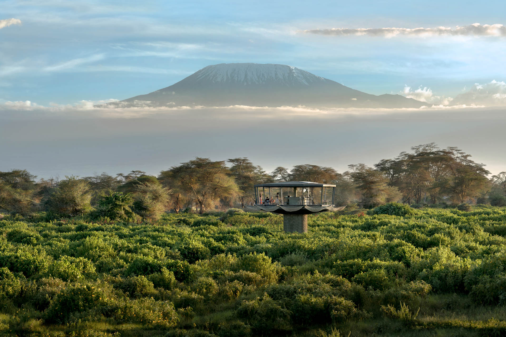 Angama Amboseli: Der Mnara Aussichtsturm