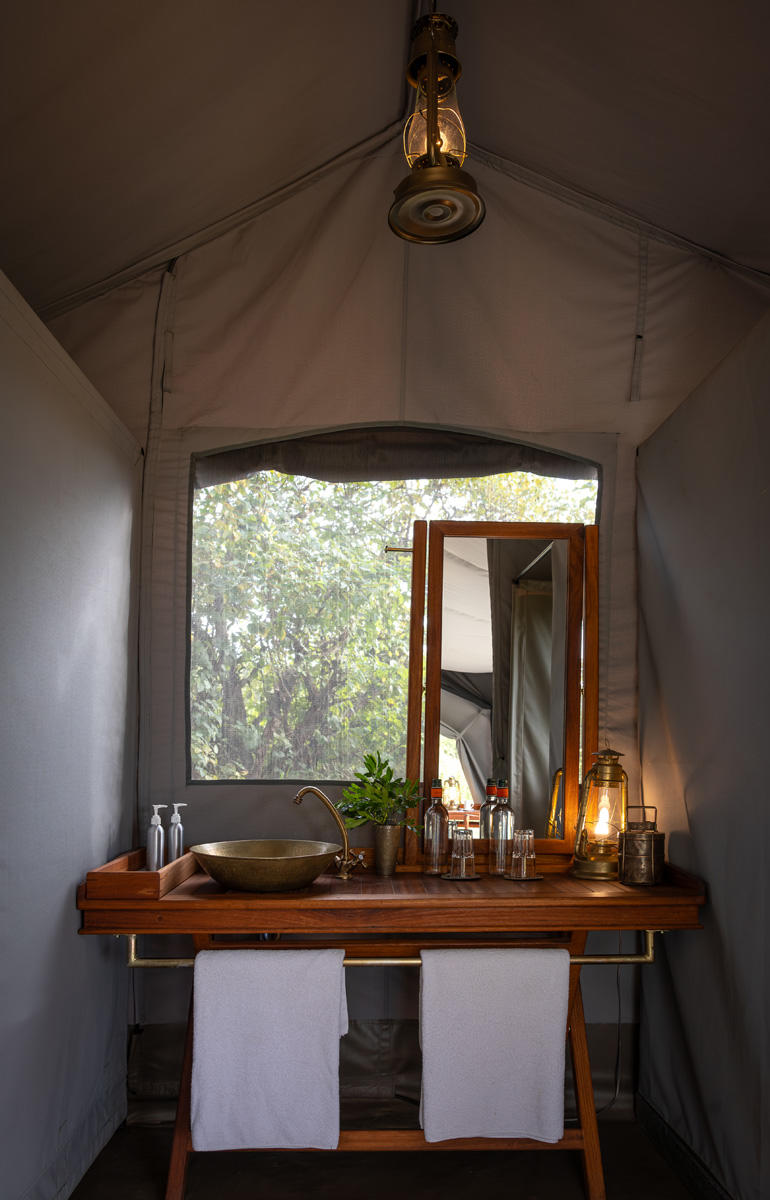 Basecamp Wilderness: Das Bad