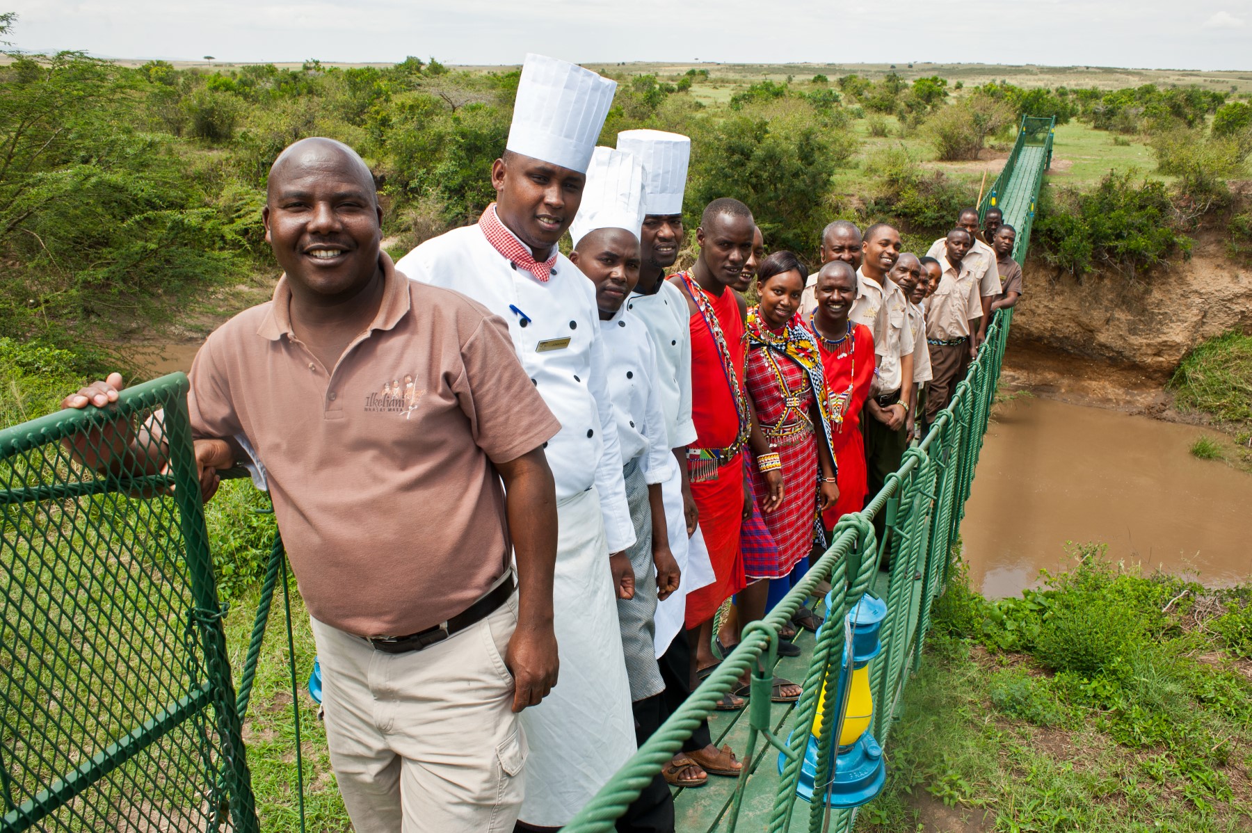 Ilkeliani Camp: Die Mitarbeiter des Camps Camp, Ilkeliaki, Ilkeliaki Camp, Kenia, Kenya, Safari