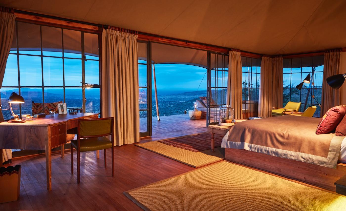 Loisaba Lodo Springs: Ausblick aus dem Zelt