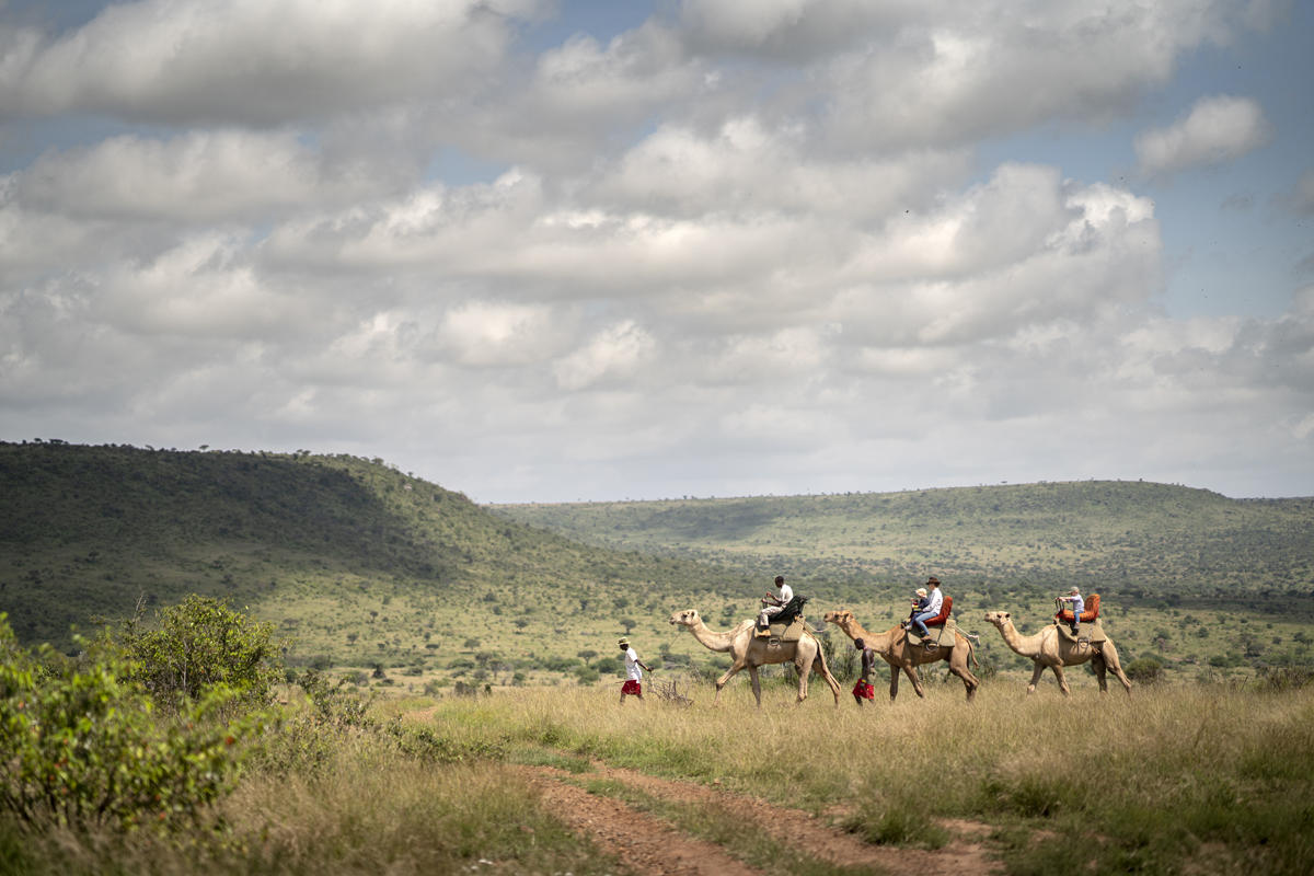Loisaba Lodo Springs: Kamelreiten