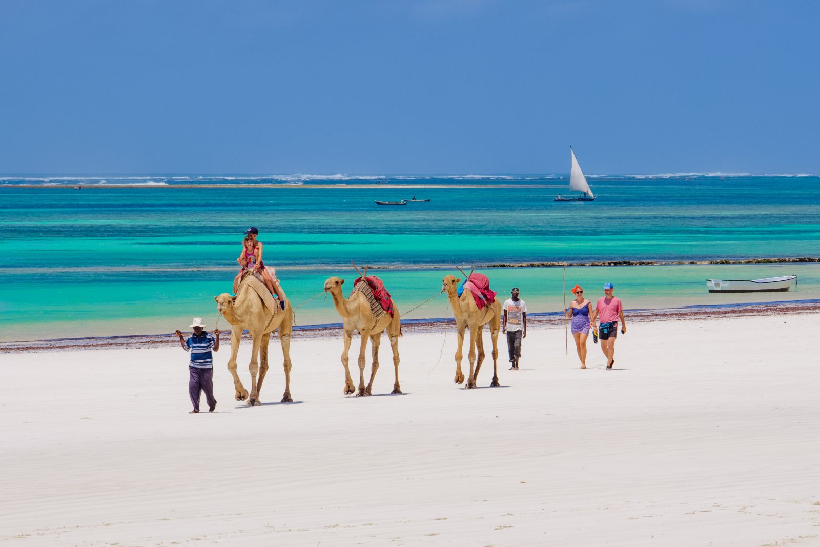 Nomad Beach Resort: Kamel Reiten am Strand