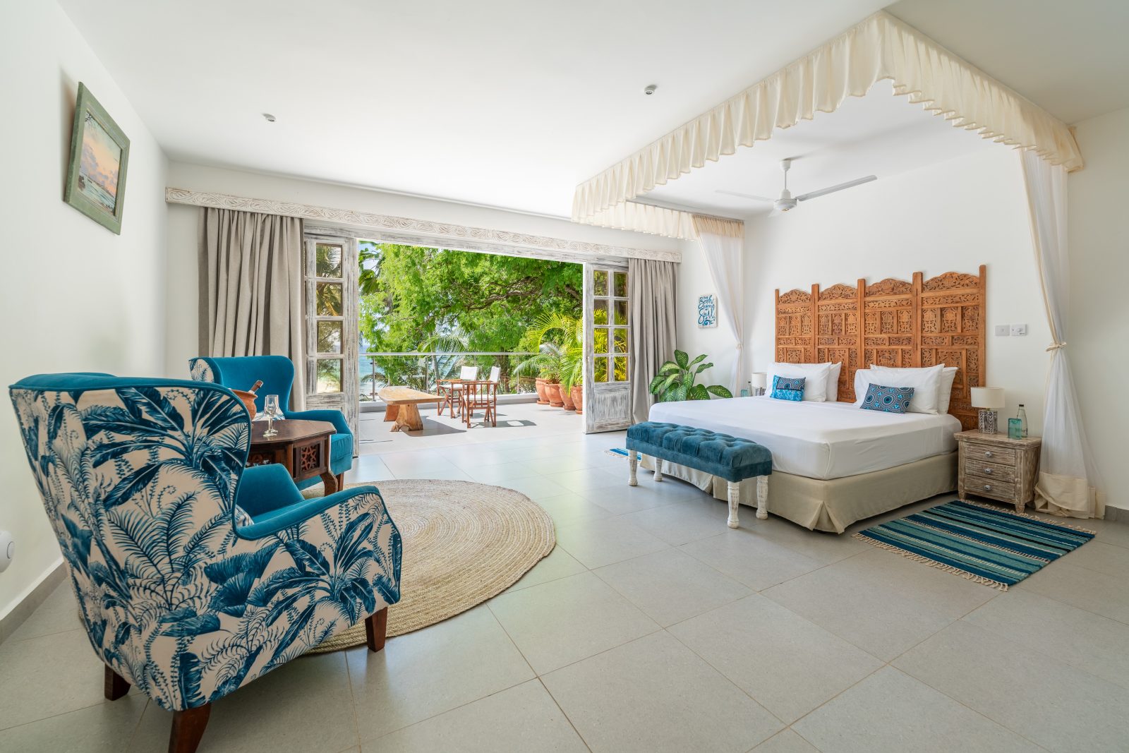 Nomad Beach Resort: Das Schlafzimmer des Fishermen House Nomad Beach Resort: Das Schlafzimmer des Fishermen House