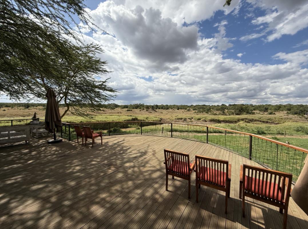 Ol Pejeta Bush Camp: Aussicht