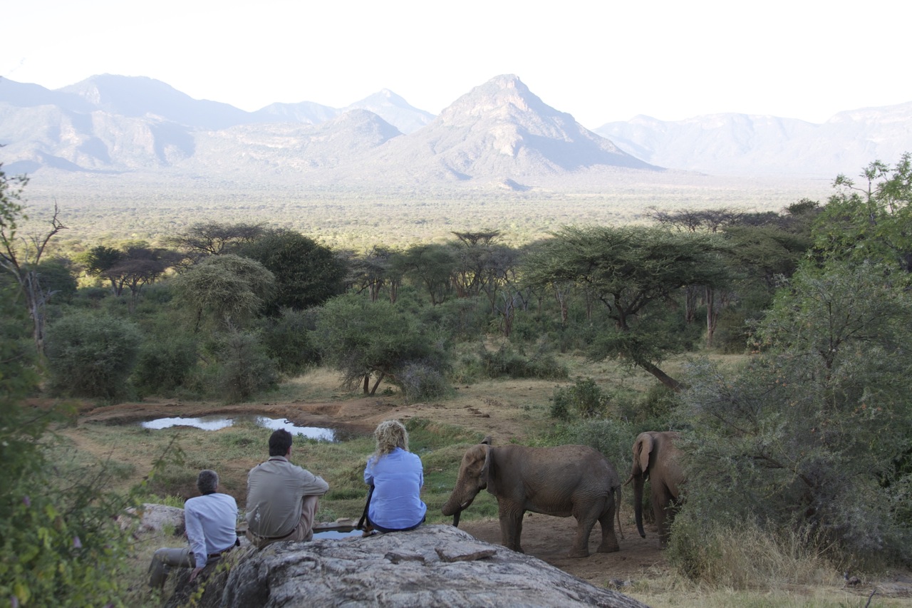 bush & beyond, namunyak wildlife conservation trust, sarara, ausblick wasserloch, ausflug, afrikarma, afrikarma safaris, afrikarma safaris - wildnis. hautnah., afrikarma.de, ankleidebereich, badezimmer, Jeremy Bastard