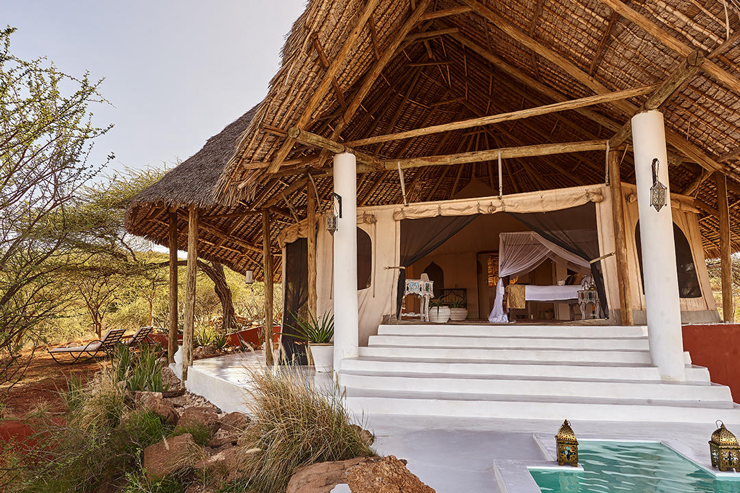 Sasaab Camp: Ein Gästebungalow