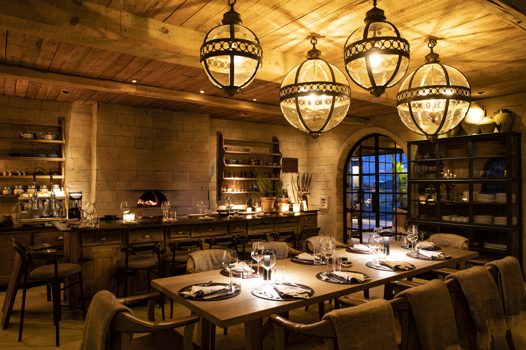 Segera Retreat: Dinner im Restaurant