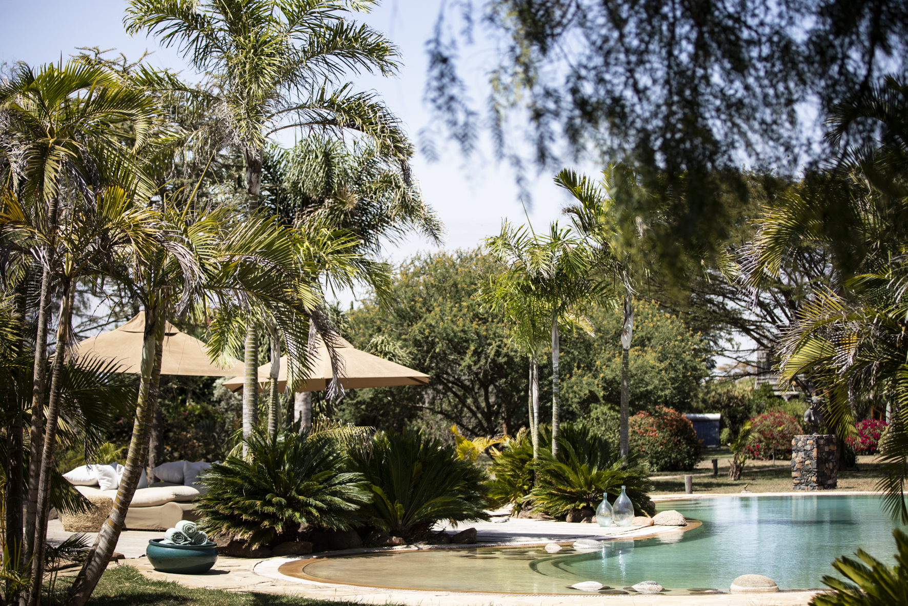 Segera Retreat: Der Poolbereich