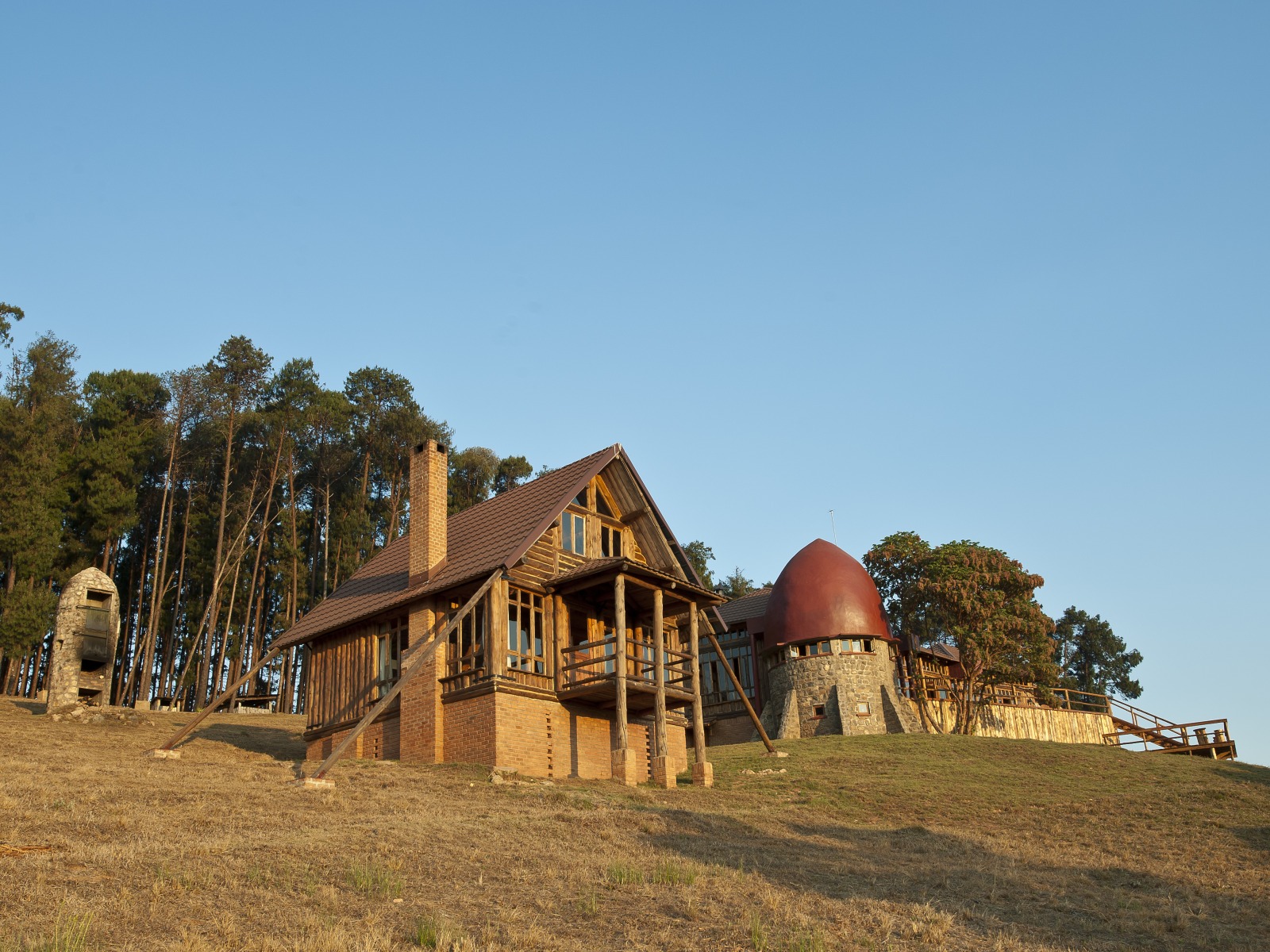 Chelinda Lodge: Blick auf die Lodge