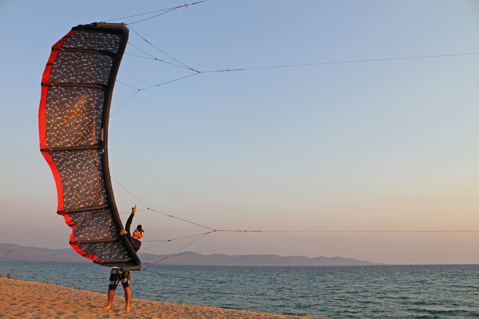 Felseninsel, Kaya Mawa, Lake Malawi, Likoma Island, Malawisee, Strand, Aktivitäten, Kite, Kite Surfing, Wassersport, afrikarma, Afrikarma Safaris, afrikarma.de, James Lightfoot
