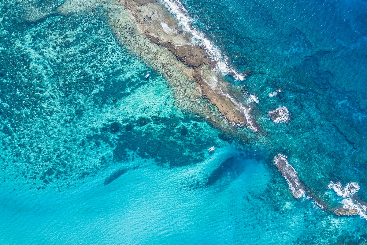 Azura Marlin Beach: Luftbild vom Riff