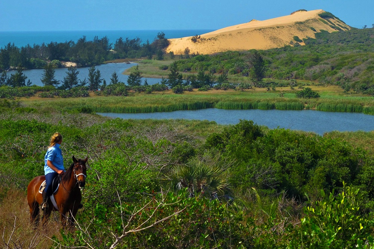 Azura Marlin Beach: Wanderdünen auf Bazaruto Island