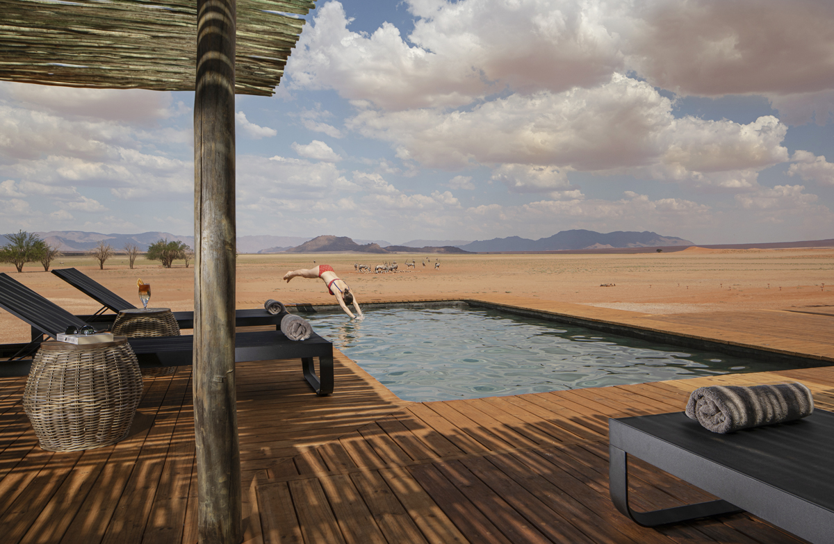 Kwessi Dunes Lodge: Swimmingpool
