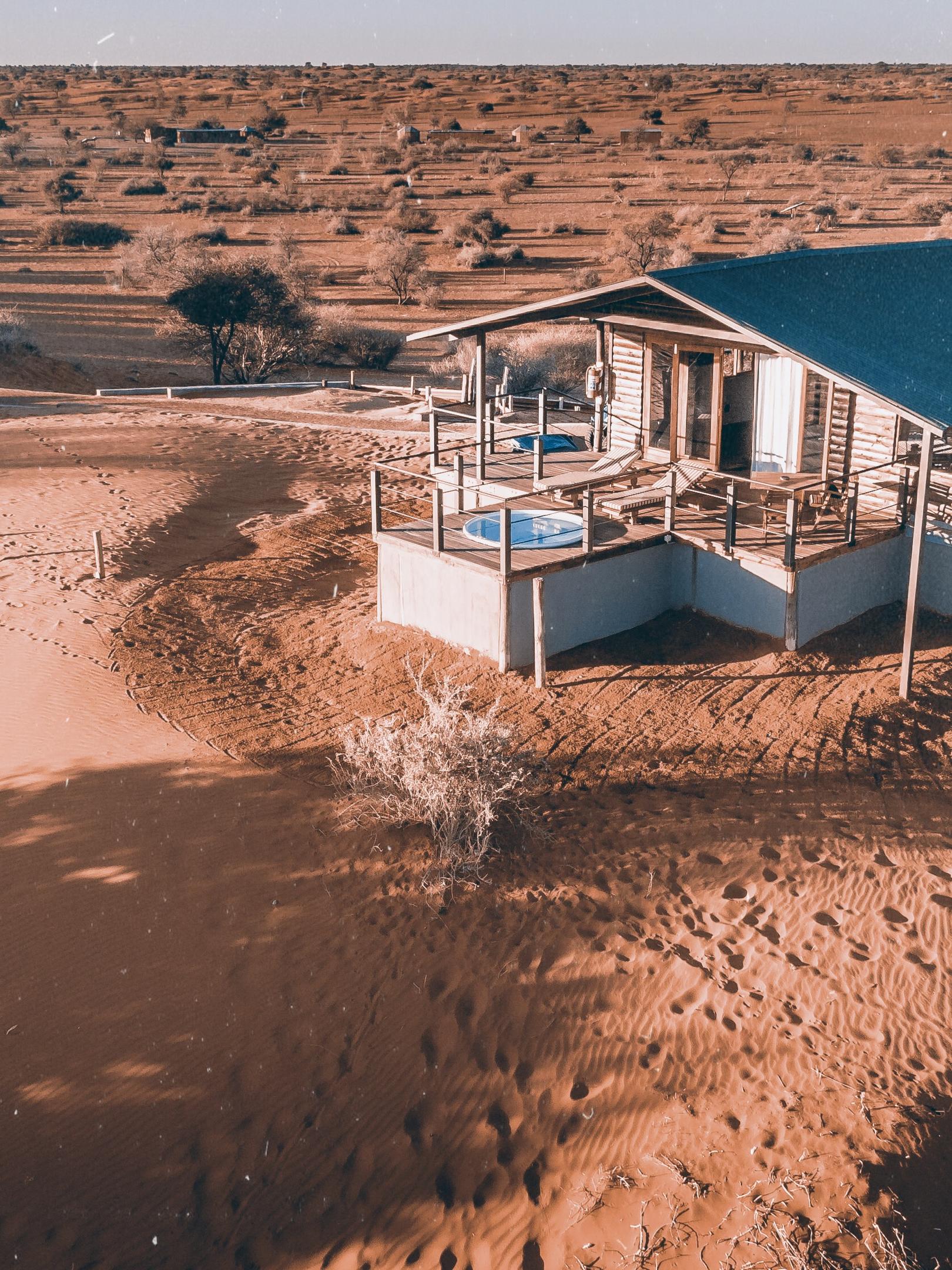 Bagatelle Kalahari Game Ranch: Exclusive Dune Chalet Ansicht