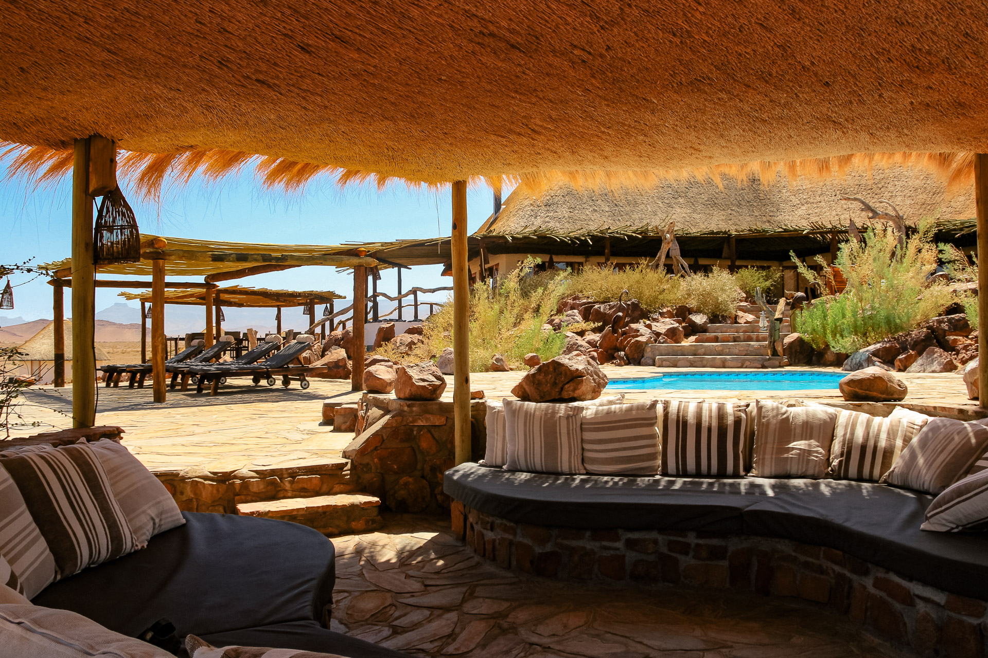 Desert, Homestead, Lodge, Namibia, Selbstfahrer, Sonne, Wüste