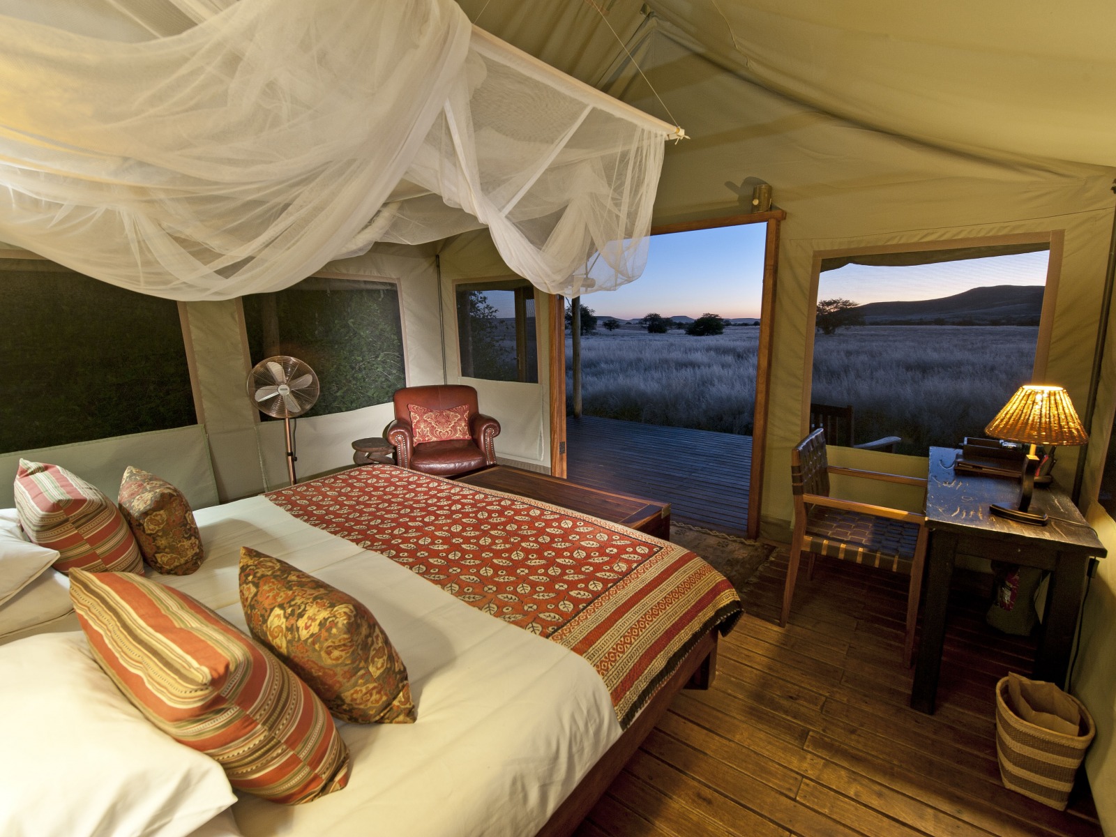 Desert Rhino Camp: Gästezelt