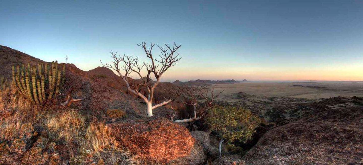 Epupa Falls, Epupa Falls Lodge, Kaokoland, Kunene River, Abenddämmerung, Landschaft, Vegetation, Afrikarma, Afrikarma Safaris, Afrikarma Safaris – Wildnis. Hautnah., afrikarma.de