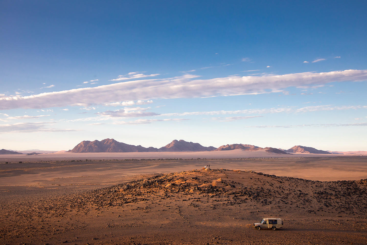 Little Kulala Lodge: Jeepfahrt durch die Namib