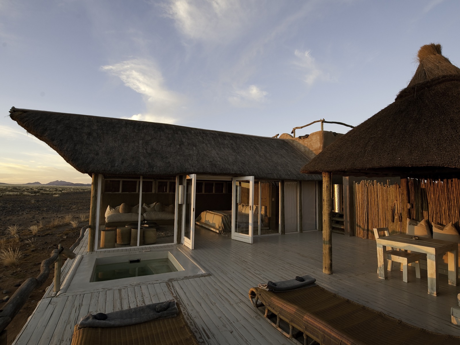 Little Kulala: Kleiner Pool auf der Privatveranda