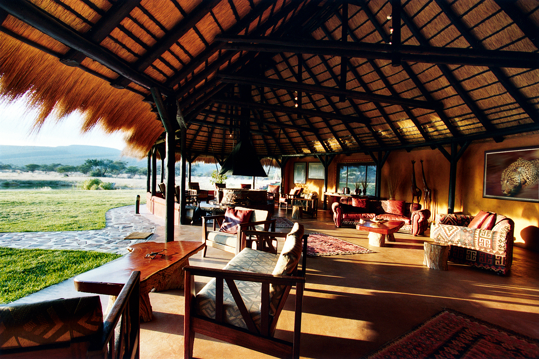 Okonjima Bush Camp: Aussichtsdeck