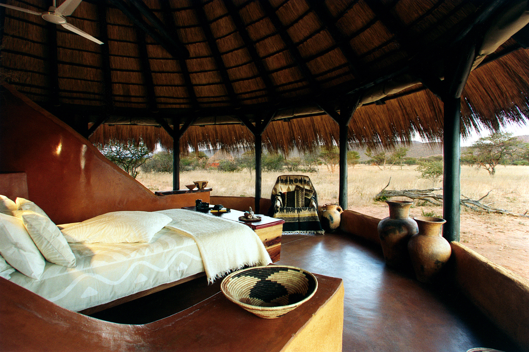 Okonjima Bush Camp: Ausblick aus dem Gästechalet