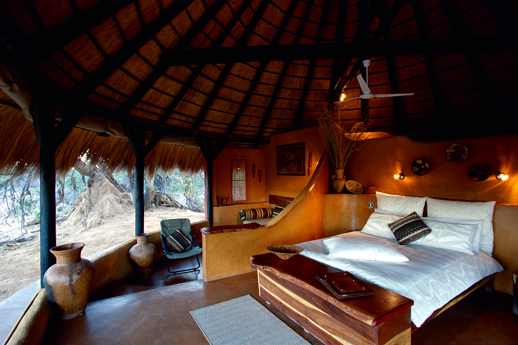 Okonjima Bush Camp: Schlafzimmer