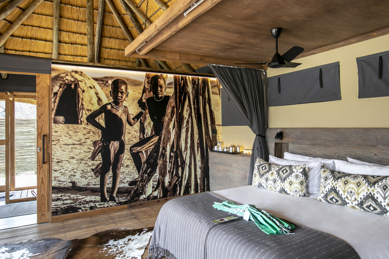 Serra Cafema: Blick in das Gästezelt