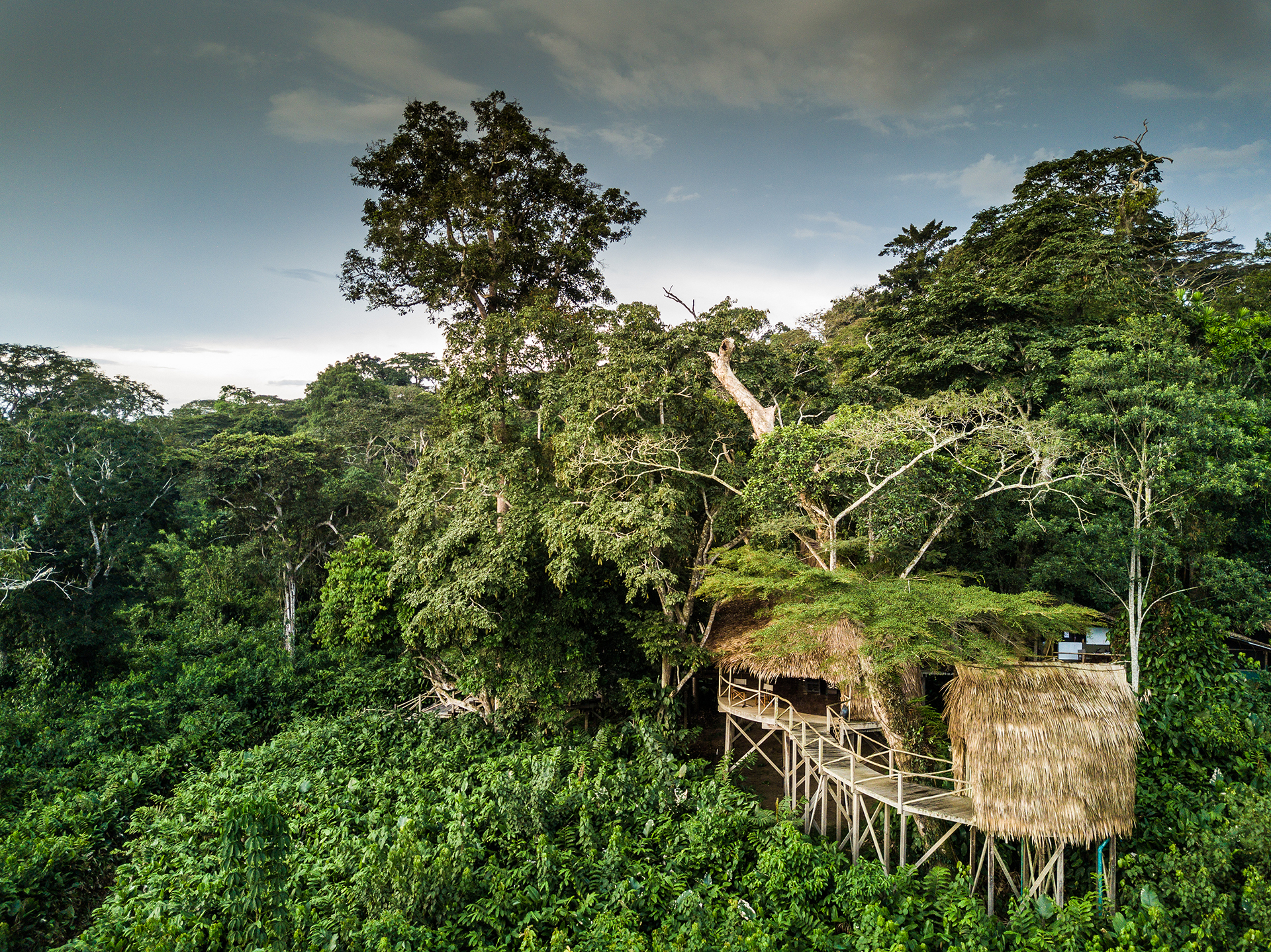Ngaga Camp: Eine Gästeunterkunft von außen