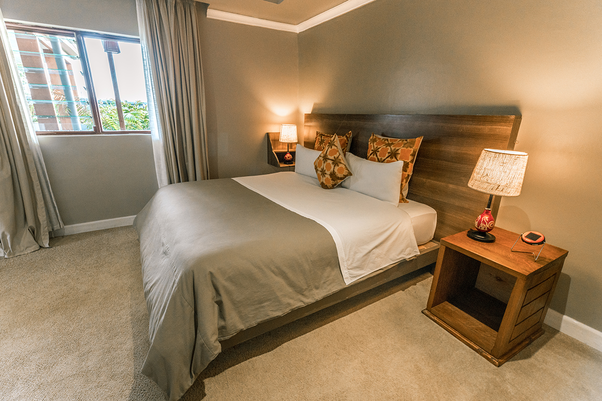 Five Volcanoes Boutique Hotel, Gorilla Tracking, Volcanoes National Park, Doppelbett, Family Suite, Afrikarma, Afrikarma Safaris, Afrikarma Safaris. Wildnis. Hautnah., Afrikarma.de