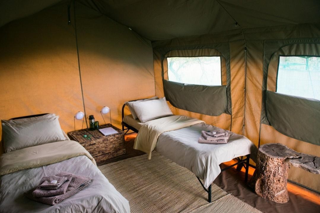 African Parks, Akagera National Park, Karenge Bush Camp, Lake Ihema, Einzelbetten, Gästezelt, Camping, Bush Camp, Afrikarma, Afrikarma Safaris, Afrikarma Safaris. Wildnis. Hautnah., Afrikarma.de